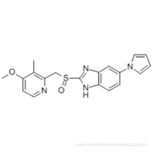 1H-Benzimidazole,2-[[(4-methoxy-3-methyl-2-pyridinyl)methyl]sulfinyl]-6-(1H-pyrrol-1-yl)- CAS 172152-36-2 